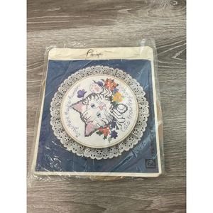 Designs For The Needle Stamped Cross Stitch X Cats Are Human Kit Cats V Dogs NIP